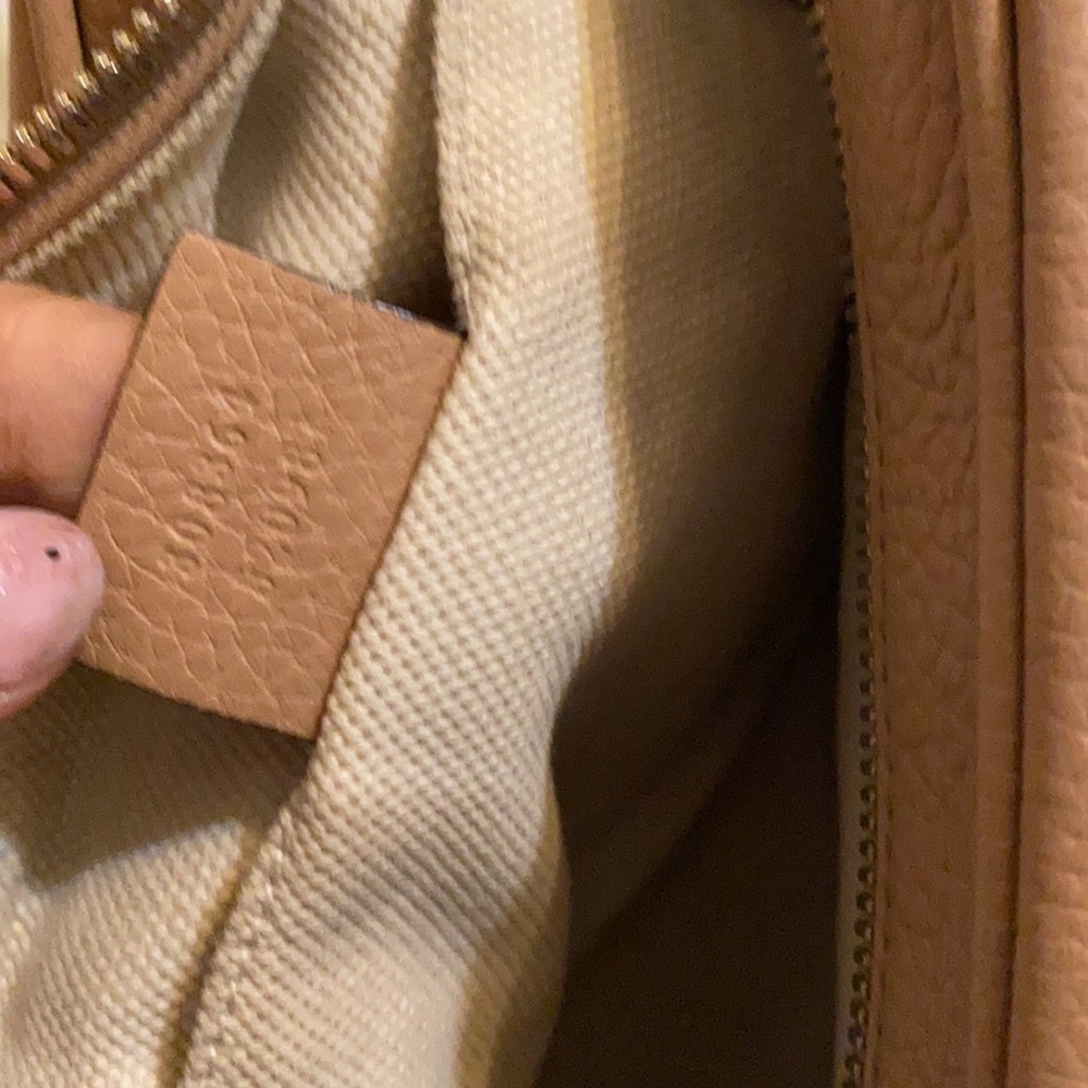 Gucci Tan Soho Disco Leather Shoulder Bag - Picture 4 of 7